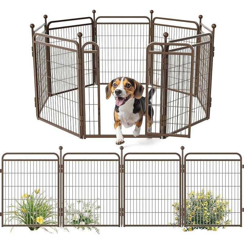 Gardner Pet Dog Fence Indoor And Outdoor Small And Medium Dog Foldable