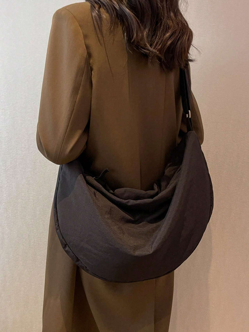 Nylon Bag Women's Single Shoulder Large Capacity Student Class Cloth Bag
