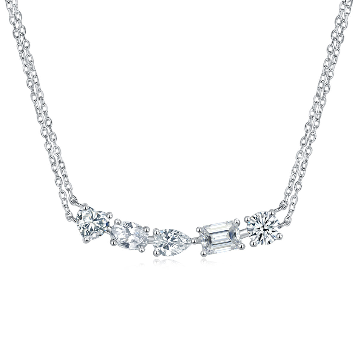 Galaxy - A Fashionable And Luxurious Diamond Jewelry Pendant Set