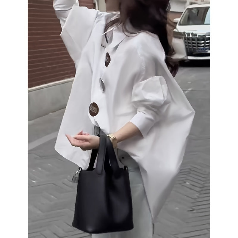Women's Long Sleeve Button Down Shirt