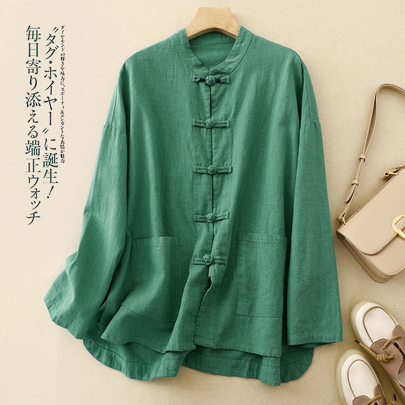 Chinese Shirt, Women's Spring And Autumn