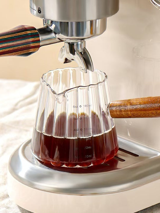 1 Pcs 180ml Mini Coffee Cup, Glass Milk Cup