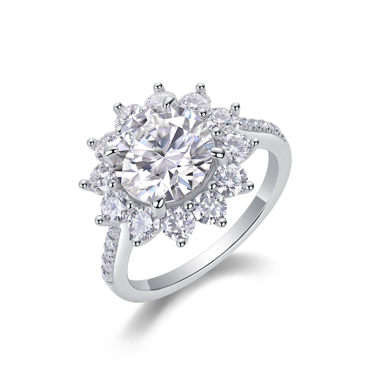 Sunflower - A Fashionable Diamond Jewelry Piece Set