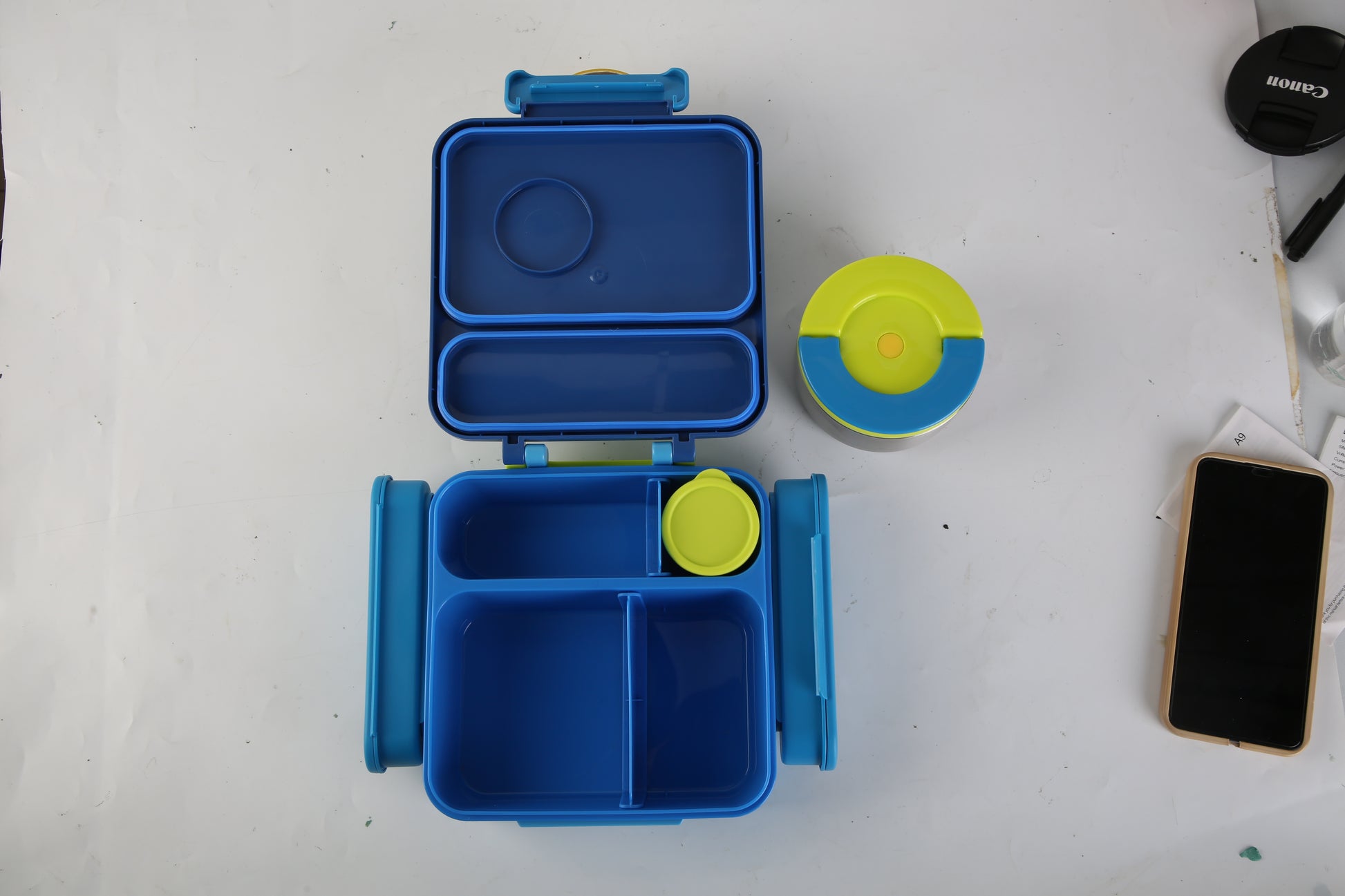 1Pc Kids Lunch Box Thermal Lunch Container With Insulated Storage Bag