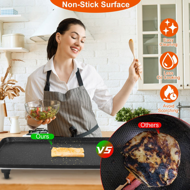 1Pc Electric Barbecue Grill Hot Plate Cooking