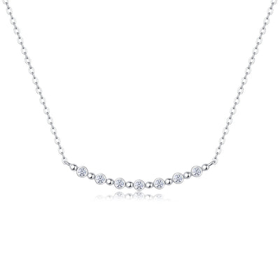 White Moon And Stars - A Fashionable And Luxurious Diamond Jewelry Pendant Set