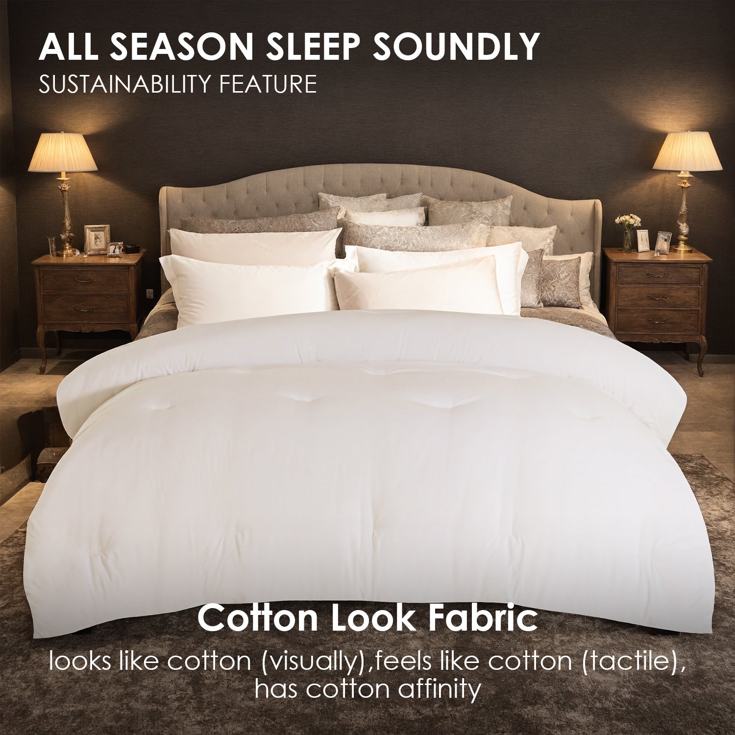Polyester Brushed Single Quilt Core