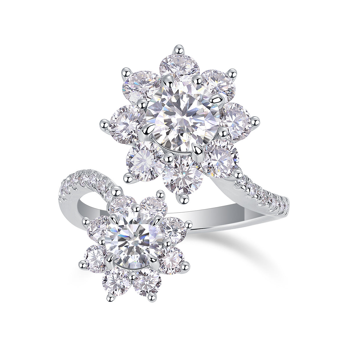 Petal Morning Dew - A Fashionable Diamond Jewelry Piece Set