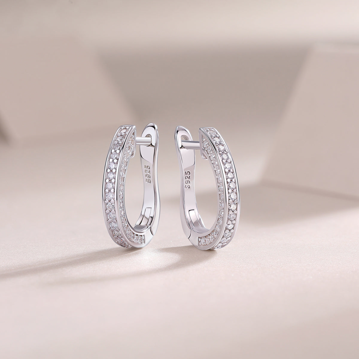 Highlight - S925 Moissanite Sterling Silver Earrings