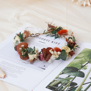 Gypsophila Crown, Dried Flower Crown