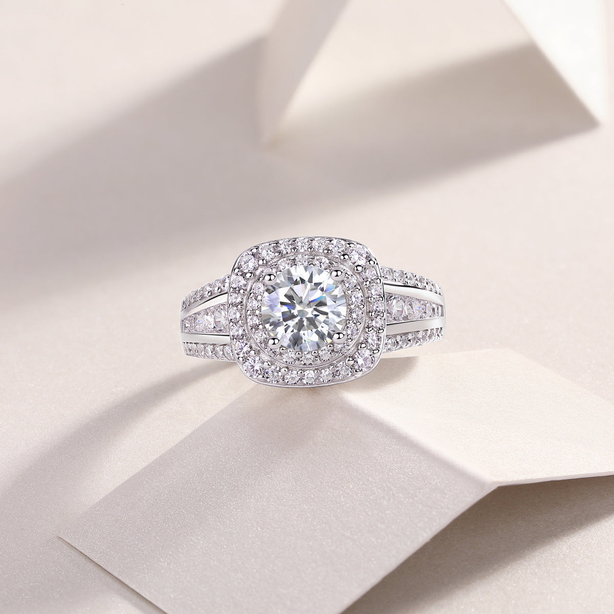 Starry Sky Crown - A Fashionable Jewelry Ring Set