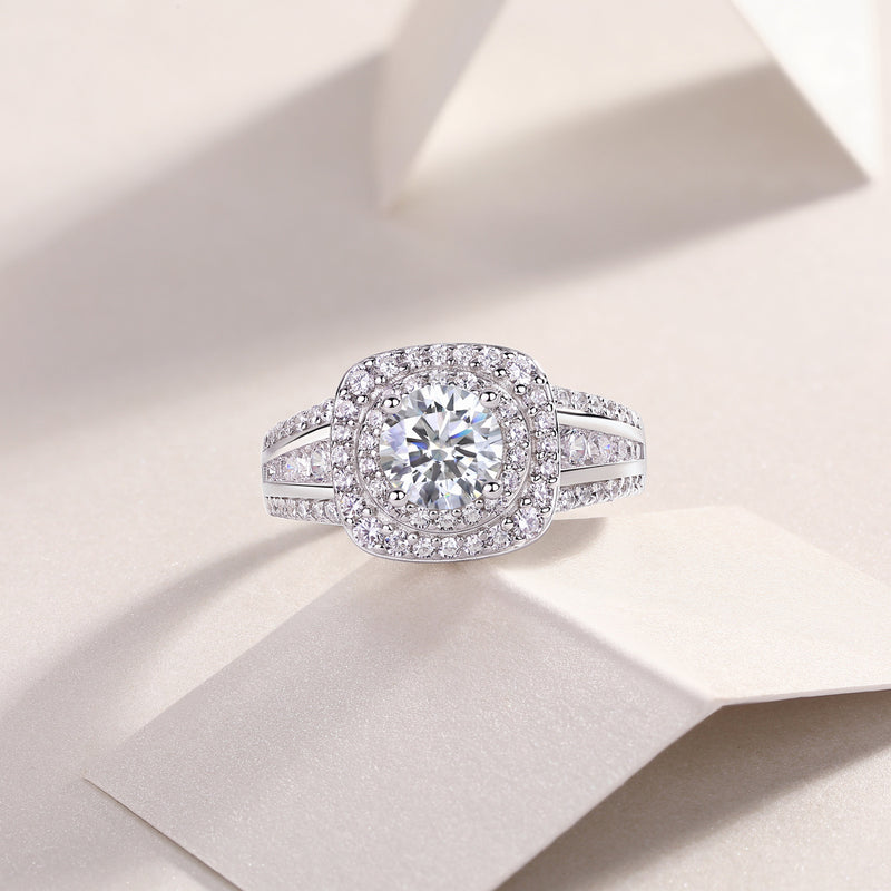 Starry Sky Crown - A Fashionable Jewelry Ring Set
