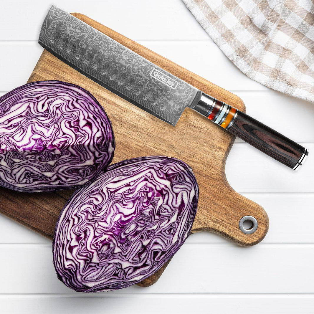 Qulajoy 7 Inch Nakiri Chef Knife