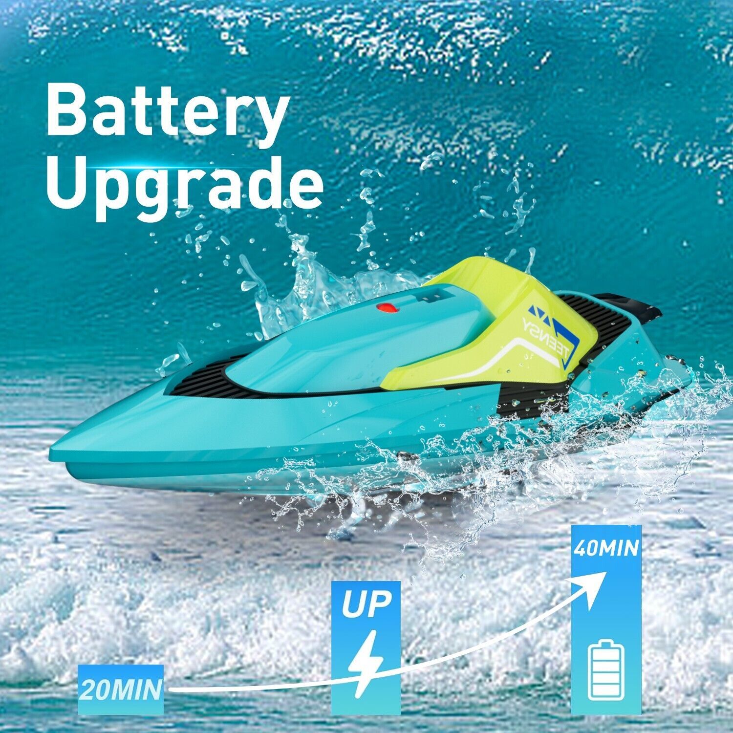 S5 Fast RC Boat For Pools And Lakes