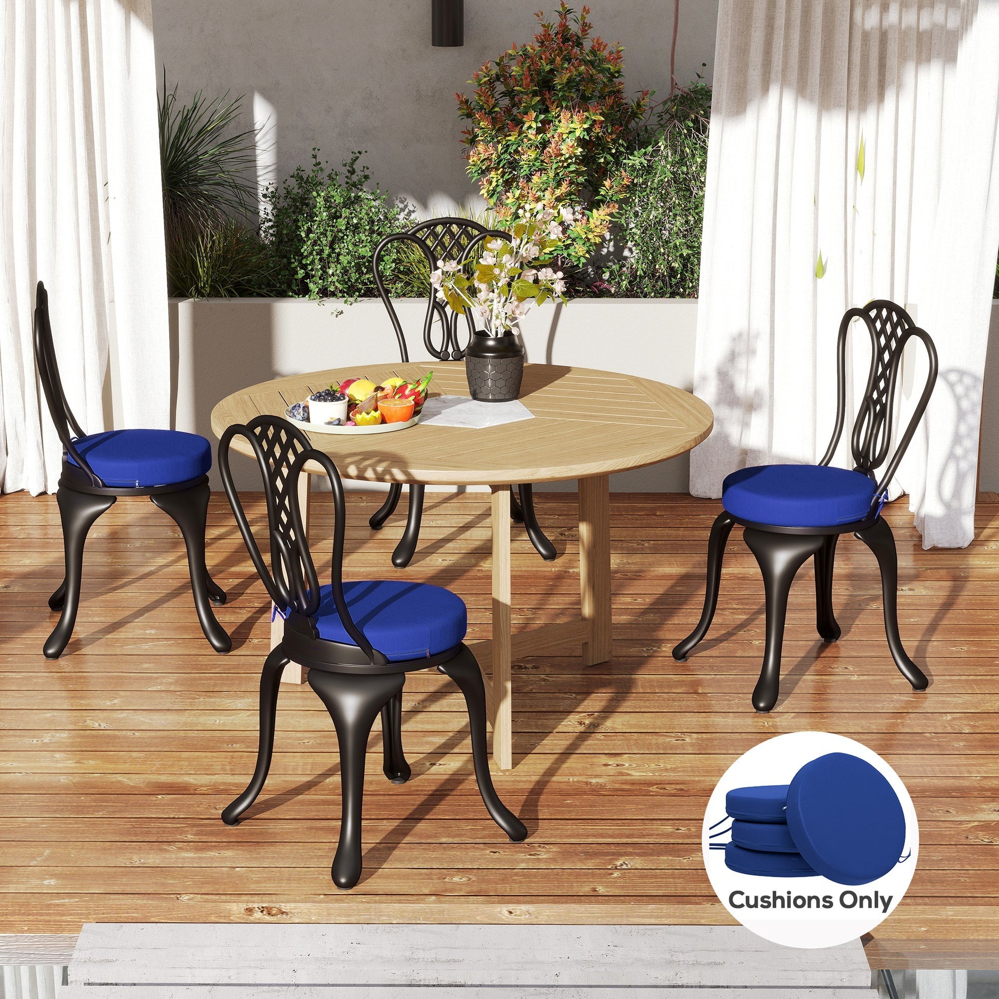 Patio Chair Cushions Set Of 4