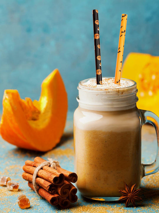 40 Pack Of 9 Inch BPA-Free Halloween Reusable Straws