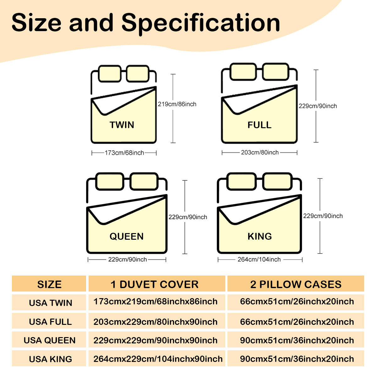 Polyester Bedroom Decoration Bedding Set Twin Full Queen King Size