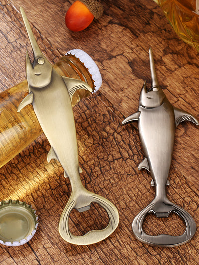 Creative Swordfish Handle Metal Beer Bottle Openers