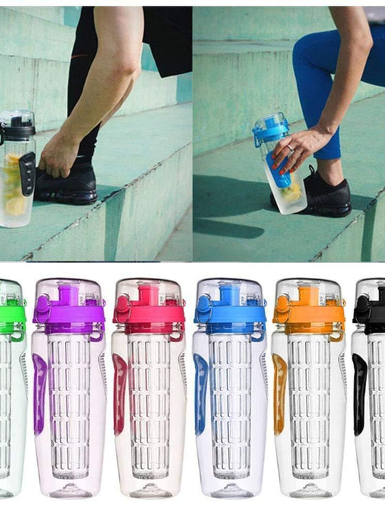 32Oz Fruit Infusing Infuser Water Bottle Water