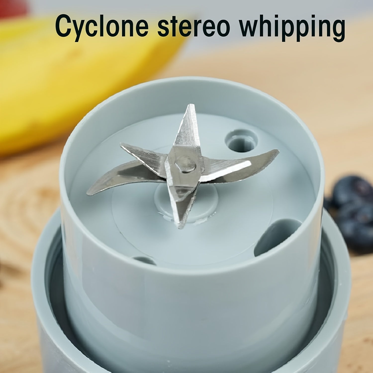 Portable Blender Rechargeable Blender Travel Cup With Lid And Straw