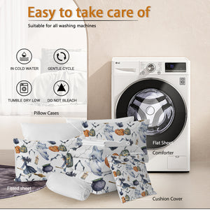 8 Pieces Halloween Comforter Set