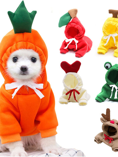 Cute Fruit Dog Clothes For Small Dogs