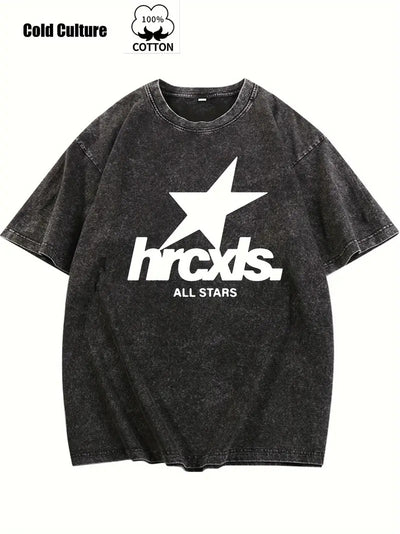 Men's Printed Short Sleeved Shirt