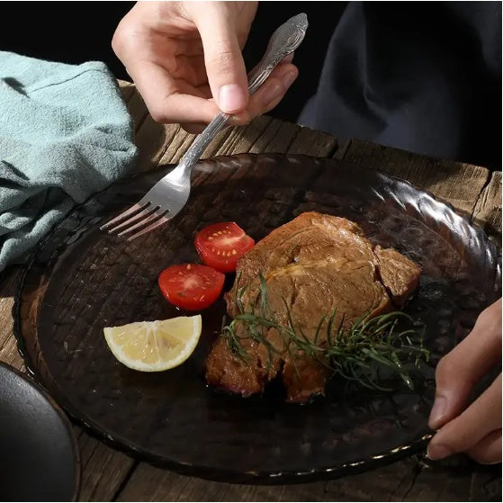 Product Name  Deluxe Premium Cutlery Flatware Set For The Home  Stainless Steel Cutlery Service With 1 Dinner Fork