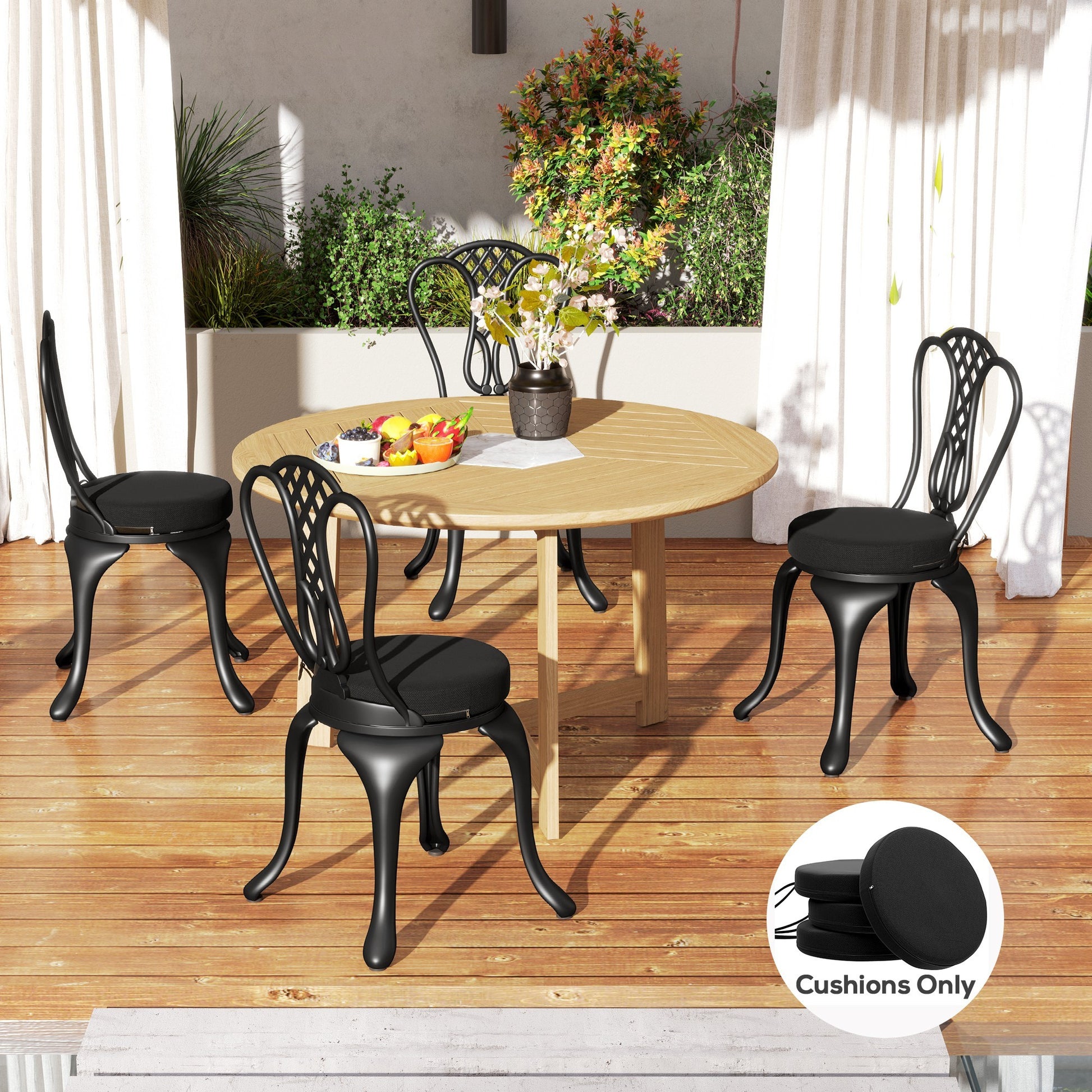 Patio Chair Cushions Set Of 4