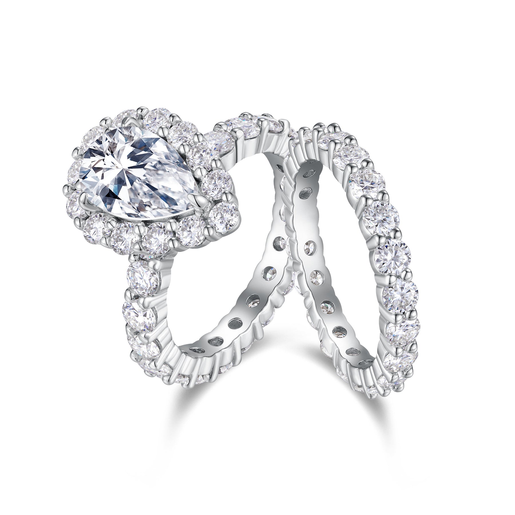 Devoted Dew - Fashionable Men's And Women's Ring And Ring Jewelry Set