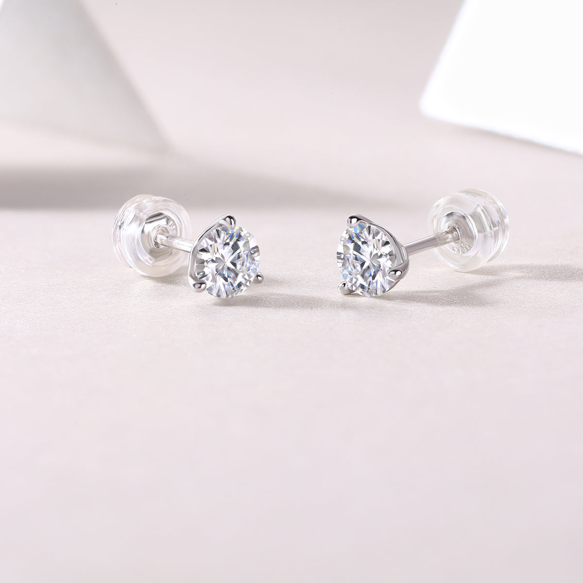 Freeze Frame Luxury Fashion Diamond Earrings Stud Set