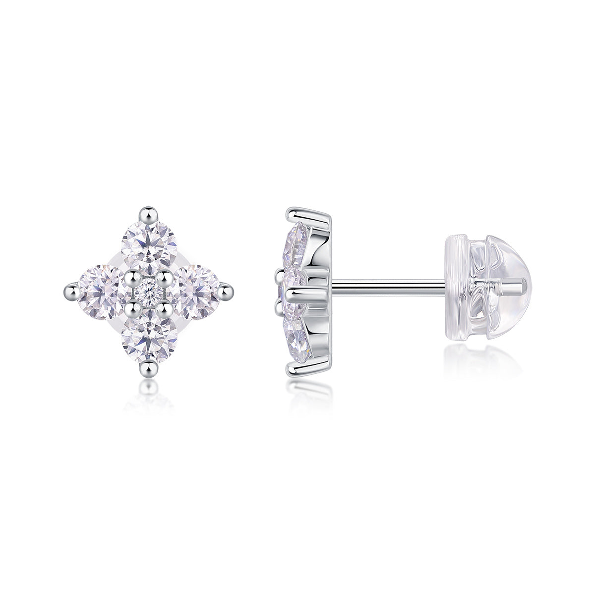 Sweetheart French - Fashionable And Luxurious Diamond Jewelry Set