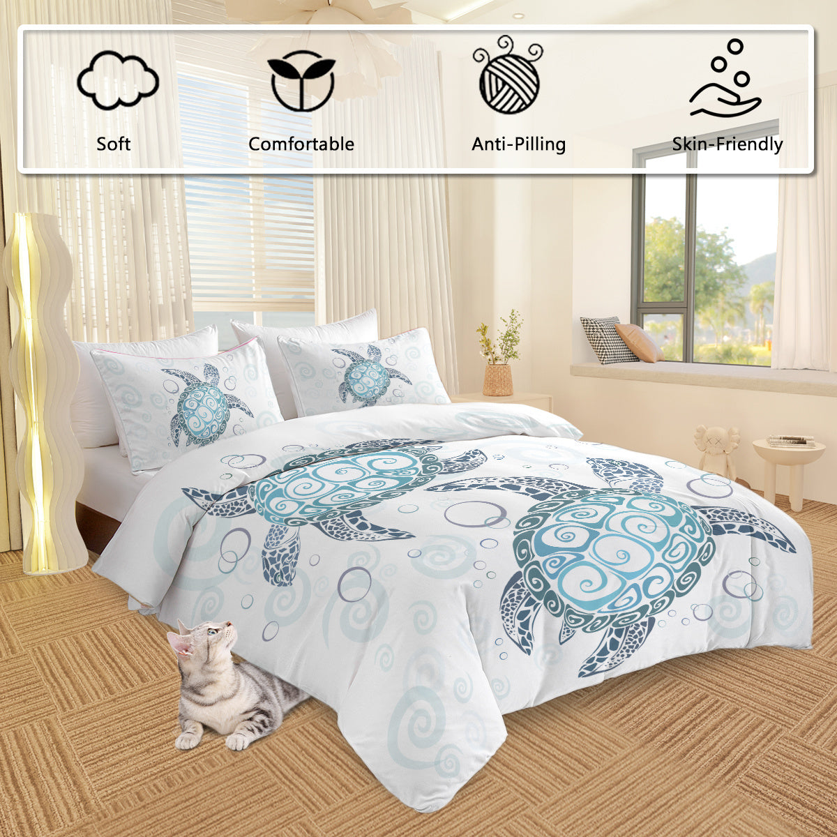 Self Made Three Piece Bedding Set