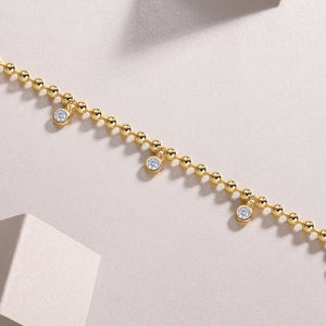 Luxury Fashion Mossan Diamond S925 Silver Bracelet Comparable To Natural Diamonds