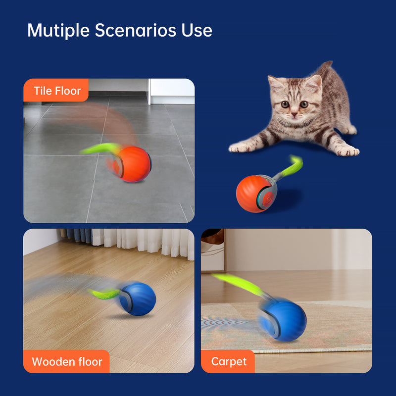 2025 Smart Interactive Cat Ball