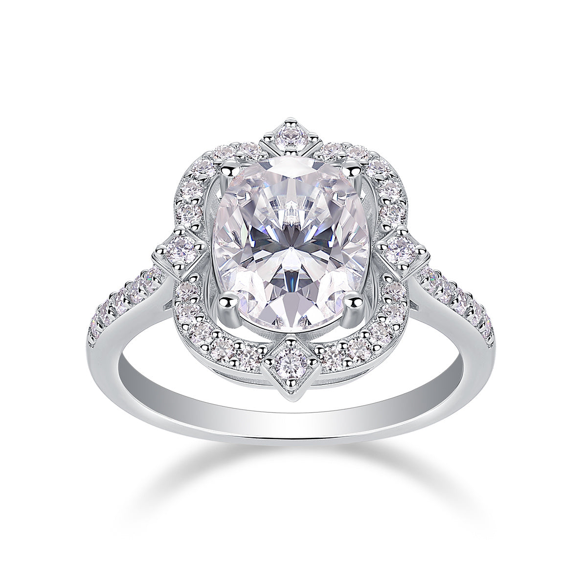 Camellia - A Fashionable Jewelry Ring Set