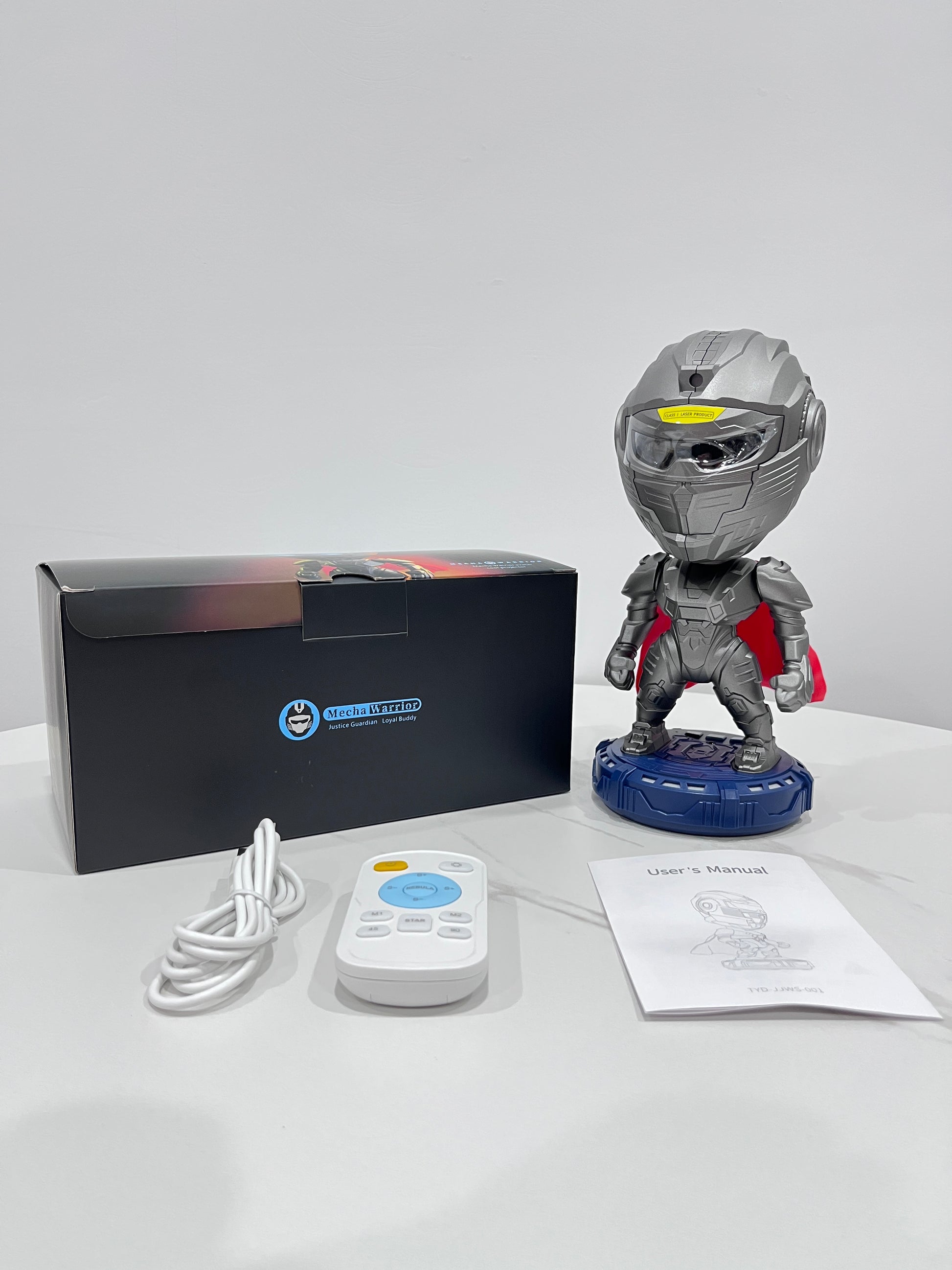 Hot-selling Mecha Samurai Starry Sky Projection Night Light