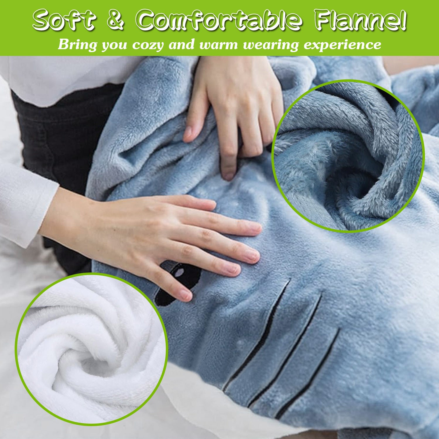 Wearable Shark Sleeping Bag