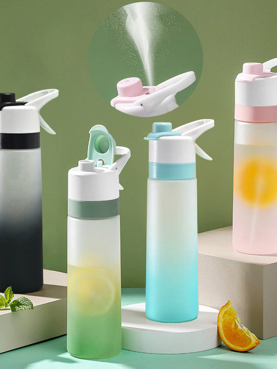 Spray Water Bottle For Girls Outdoor Sport Fitness