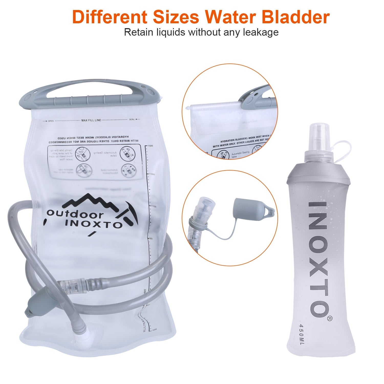 1Pc Sport Hydration Vest Running Backpack