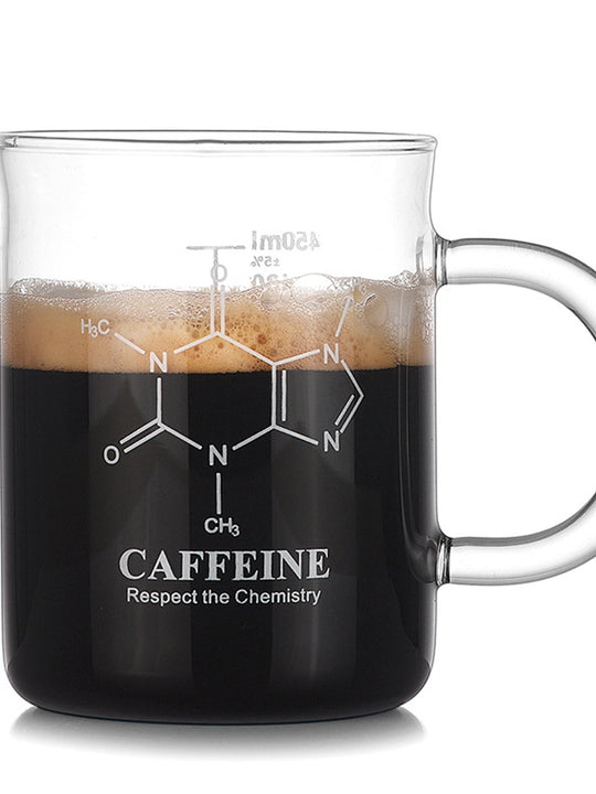 1 PCS Transparent Tape With High Borosilicate Glass Cup