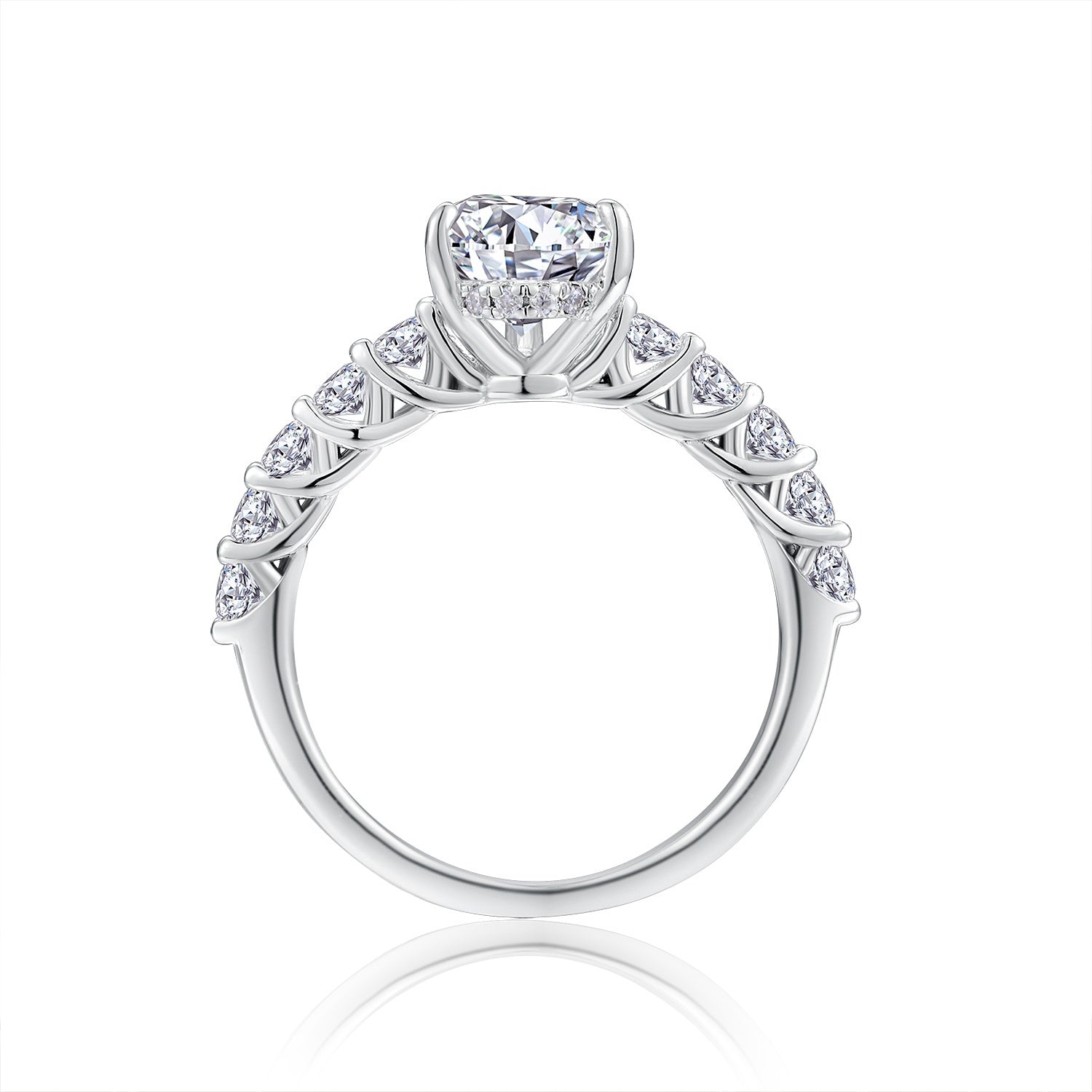 Moonlight Water Drop - A Fashionable Diamond Jewelry Piece Set