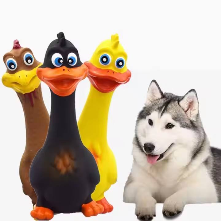 3pcs  Latex Screaming Chicken Toys