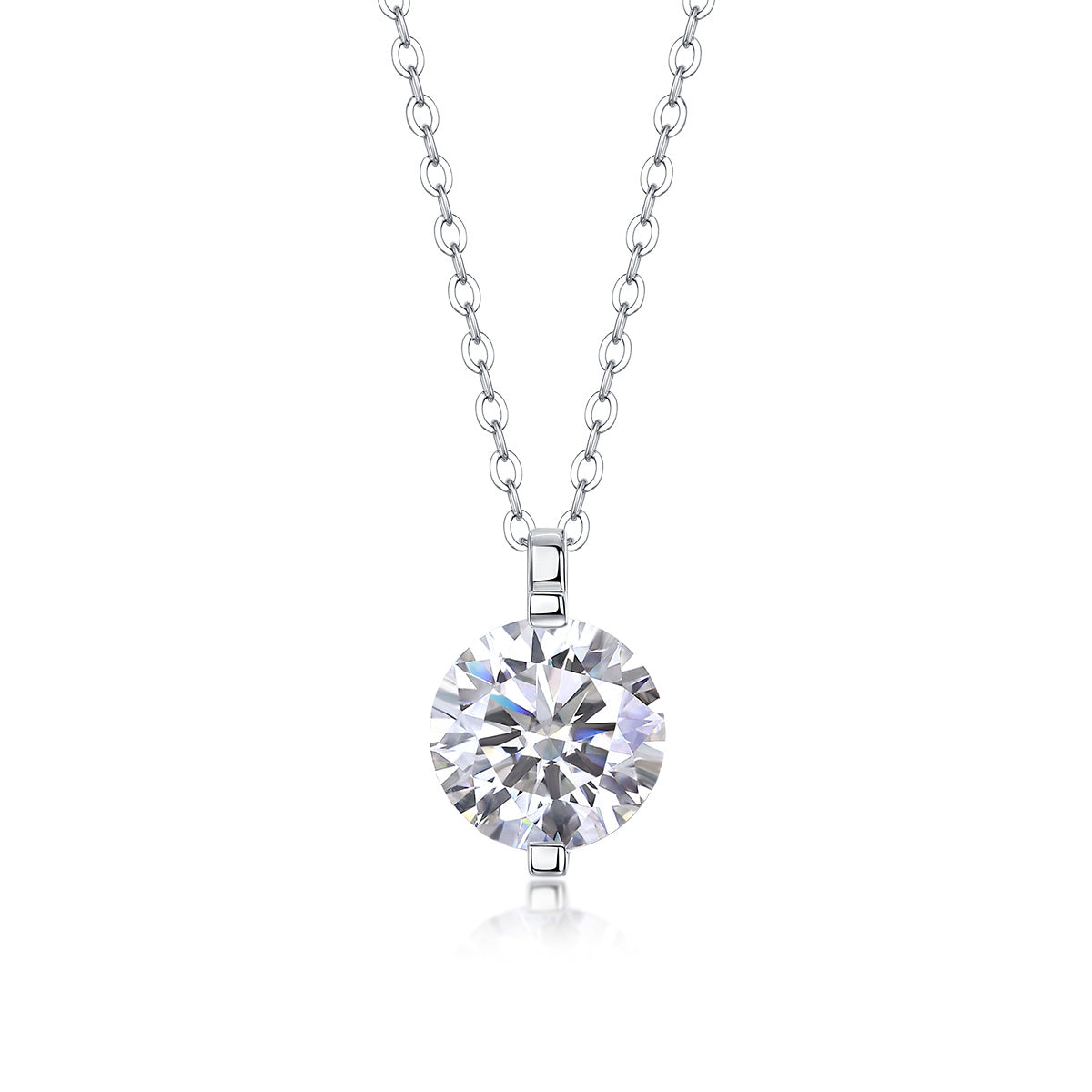 Time Lasts - A Fashionable And Luxurious Diamond Jewelry Pendant Set