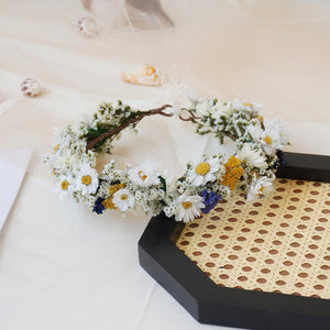 Gypsophila Crown, Dried Flower Crown
