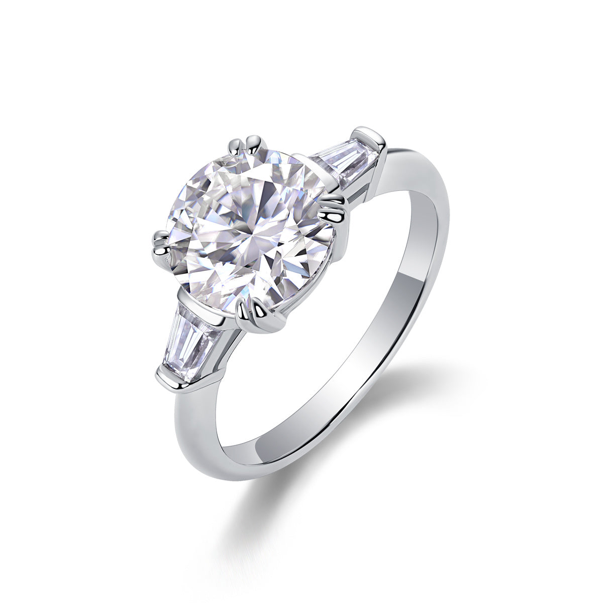 Shining Step By Step - A Fashionable Diamond Jewelry Piece Set