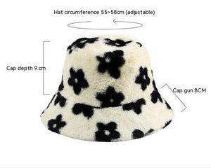 Autumn And Winter New Women's Warm Plush Hat