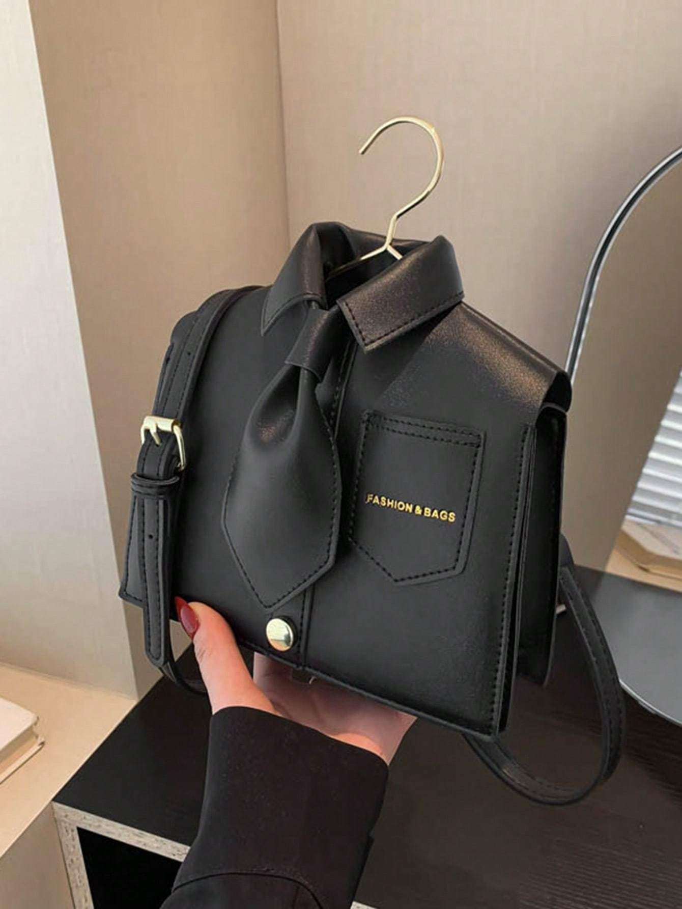 Quirky Shaped Collar Women Crossbody Bag