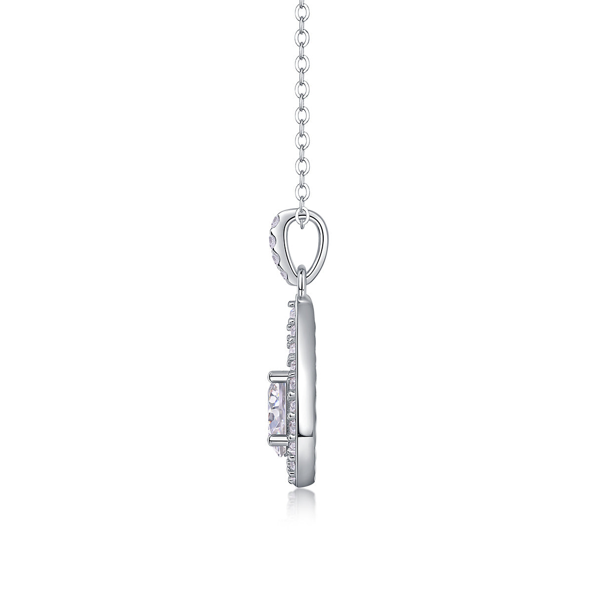 Heart Charm - A Fashionable And Luxurious Diamond Jewelry Piece Set