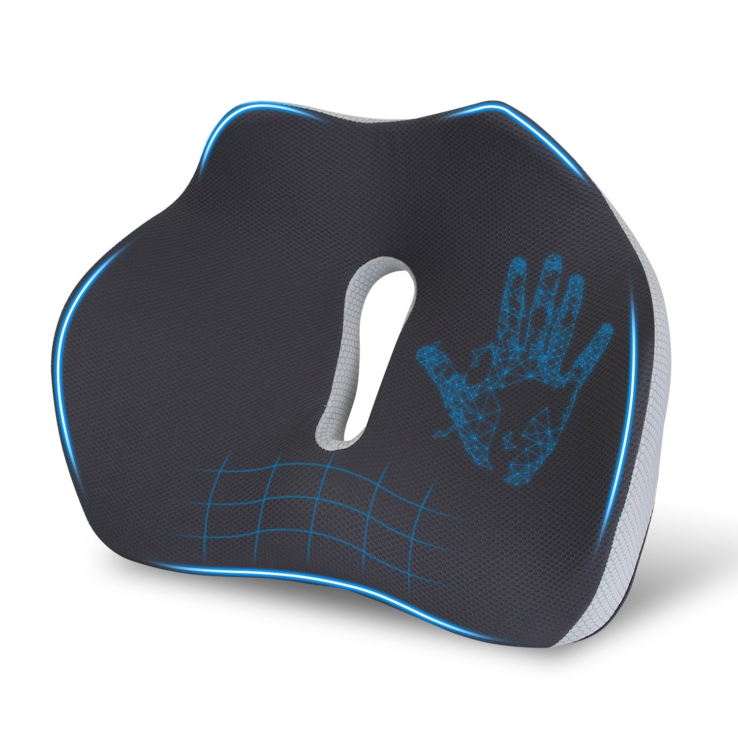 1Pc Memory Foam Seat Cushion Sciatica Pain Relief Cushion Pillow S
